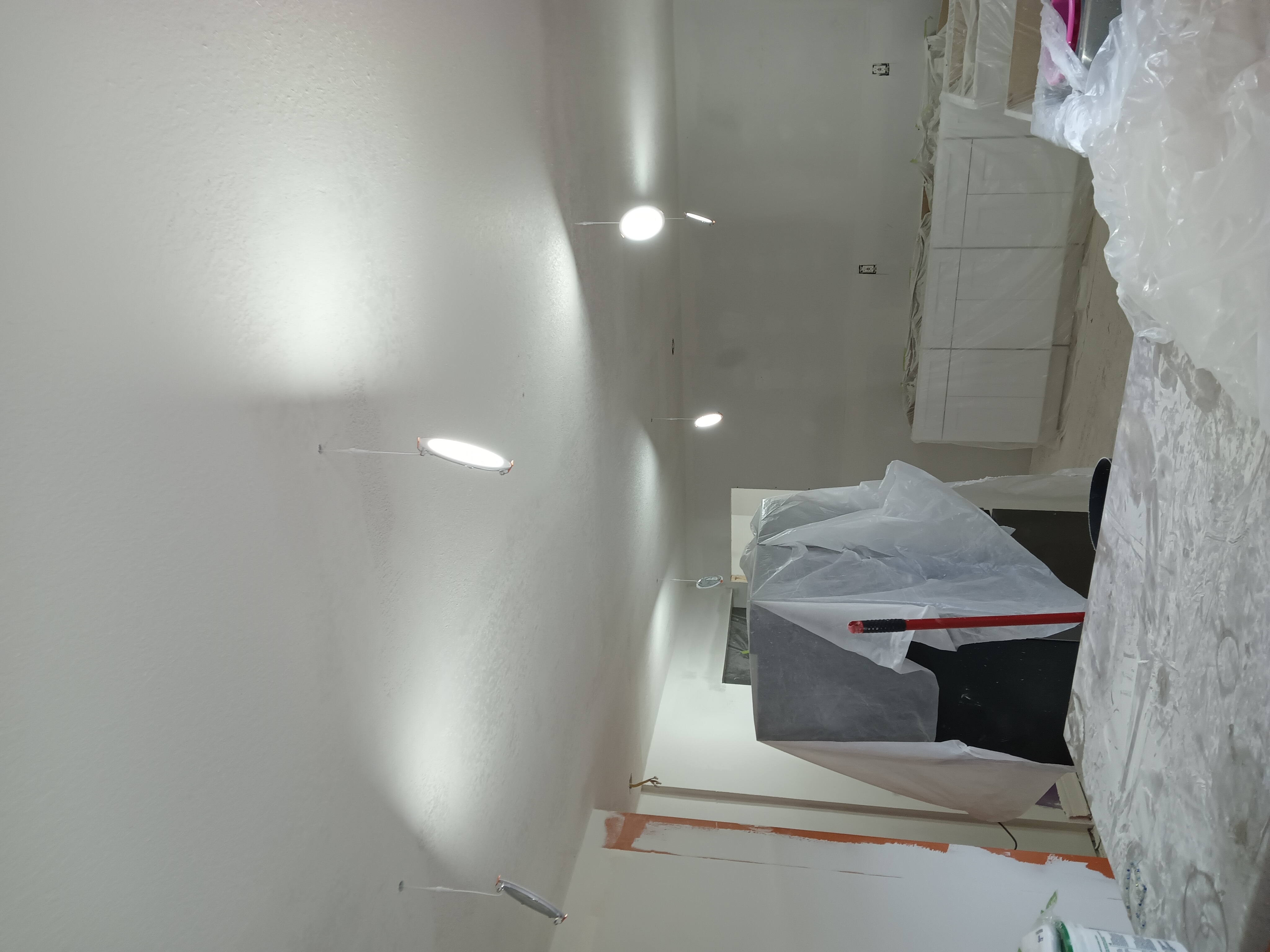 Drywall after repair